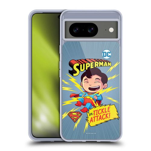 Super Friends DC Comics Toddlers Comic Covers Superman 2 Soft Gel Case for Google Pixel 8