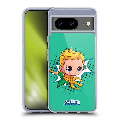 Super Friends DC Comics Toddlers 1 Aquaman Soft Gel Case for Google Pixel 8