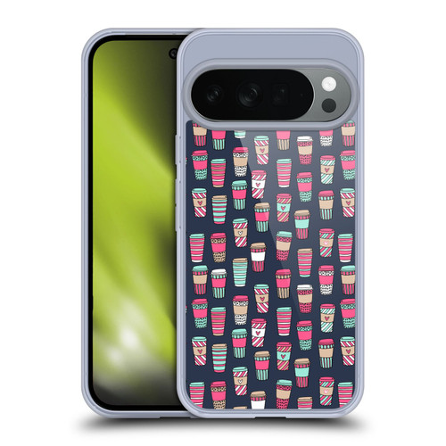 Andrea Lauren Design Food Pattern Coffee Soft Gel Case for Google Pixel 10