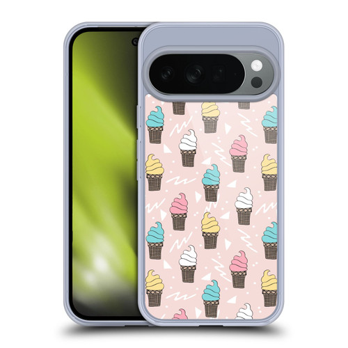 Andrea Lauren Design Food Pattern Ice Cream Soft Gel Case for Google Pixel 10