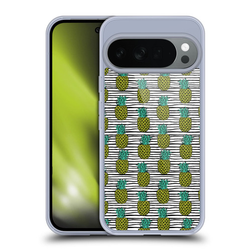Andrea Lauren Design Food Pattern Pineapples Soft Gel Case for Google Pixel 10