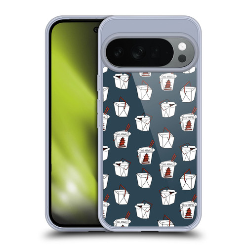 Andrea Lauren Design Food Pattern Take Out Soft Gel Case for Google Pixel 10