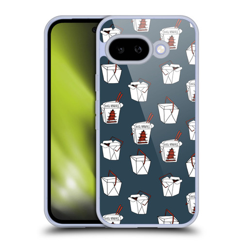 Andrea Lauren Design Food Pattern Take Out Soft Gel Case for Google Pixel 9A