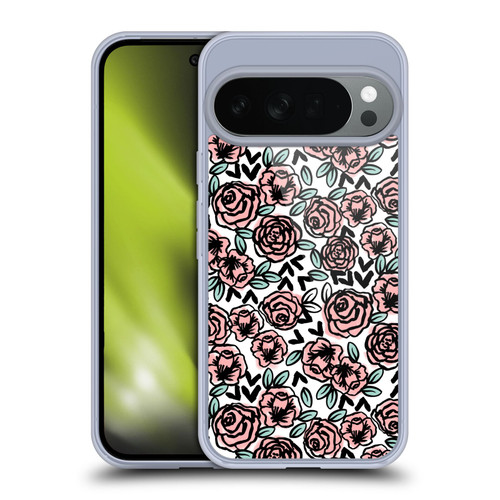 Andrea Lauren Design Lady Like Pink Floral Soft Gel Case for Google Pixel 10