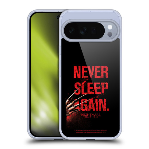 A Nightmare On Elm Street (2010) Graphics Never Sleep Again Soft Gel Case for Google Pixel 10 Pro XL