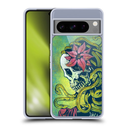 David Lozeau Colourful Art Medusa Soft Gel Case for Google Pixel 8 Pro