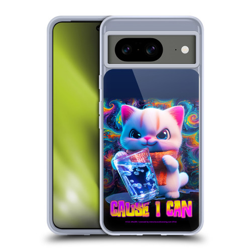 D.S. Valori Kitty And Puppy Kitty Cause I Can Soft Gel Case for Google Pixel 8