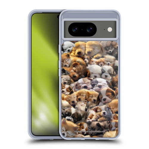 D.S. Valori Kitty And Puppy Puppy Dreams Soft Gel Case for Google Pixel 8