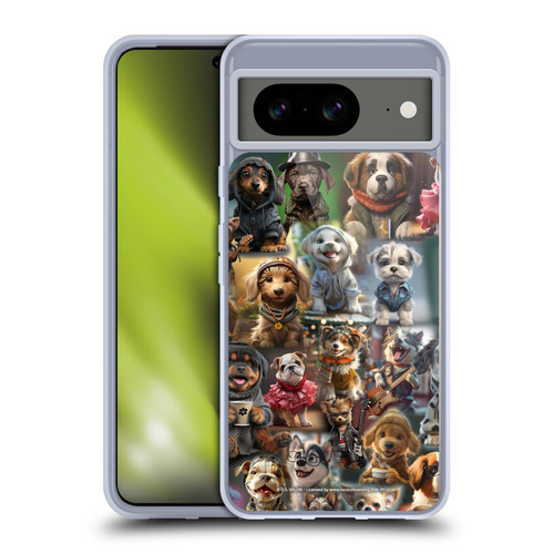 D.S. Valori Kitty And Puppy Puppy Kingdom Soft Gel Case for Google Pixel 8