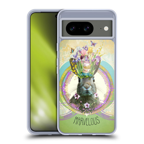 Duirwaigh Boho Animals Rabbit Soft Gel Case for Google Pixel 8