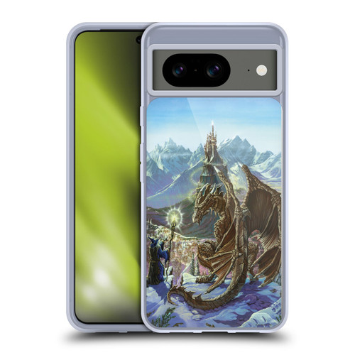 Ed Beard Jr Dragon Friendship Encounter Soft Gel Case for Google Pixel 8