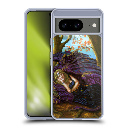 Ed Beard Jr Dragon Friendship Escape To The Land Of Nod Soft Gel Case for Google Pixel 8