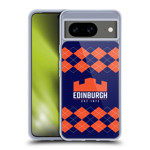 Edinburgh Rugby Logo 2 Argyle Soft Gel Case for Google Pixel 8