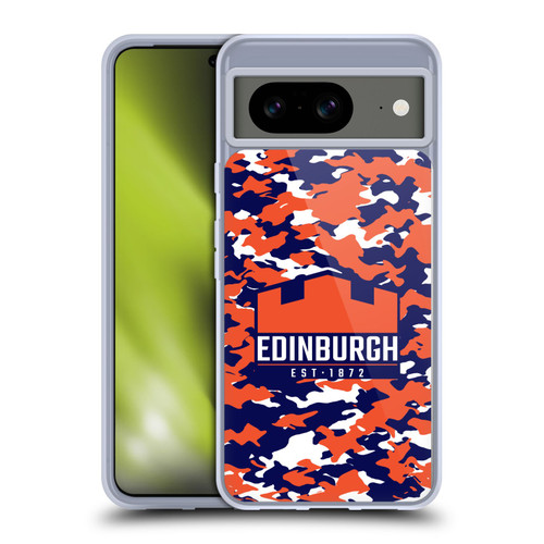 Edinburgh Rugby Logo 2 Camouflage Soft Gel Case for Google Pixel 8