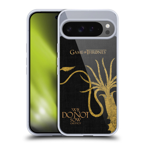 HBO Game of Thrones House Mottos Greyjoy Soft Gel Case for Google Pixel 9 Pro XL