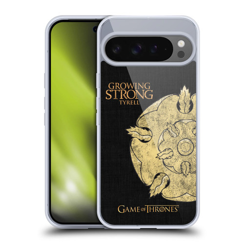 HBO Game of Thrones House Mottos Tyrell Soft Gel Case for Google Pixel 9 Pro XL