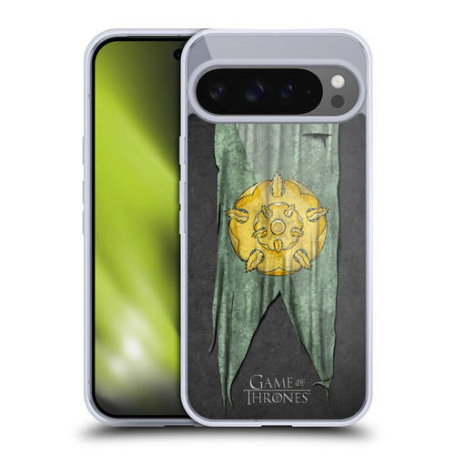 HBO Game of Thrones Sigil Flags Tyrell Soft Gel Case for Google Pixel 9 Pro XL