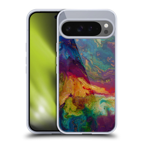 Haroulita Marble 2 Colourful 2 Soft Gel Case for Google Pixel 9 Pro XL
