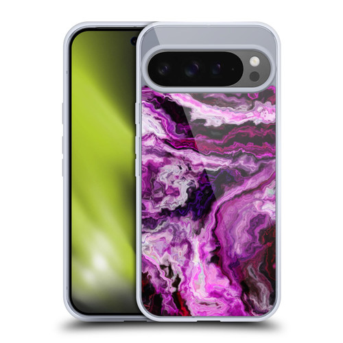 Haroulita Marble 2 Purple Mauve Soft Gel Case for Google Pixel 9 Pro XL