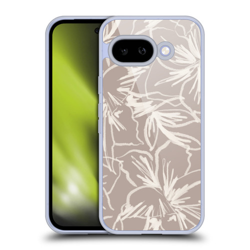 Anis Illustration Mix Pattern Floral Lines Soft Gel Case for Google Pixel 9A