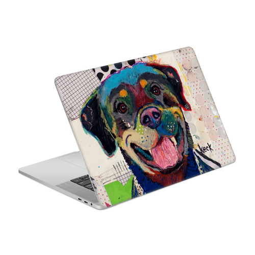 Michel Keck Dogs Rottweiler Vinyl Sticker Skin Decal Cover for Apple MacBook Pro 15.4" A1707/A1990