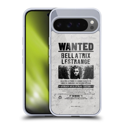 Harry Potter Deathly Hallows XV Wanted Bellatrix Lestrange Soft Gel Case for Google Pixel 9 Pro XL