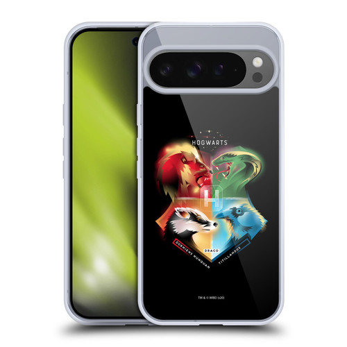Harry Potter Deathly Hallows XIX Hogwarts Soft Gel Case for Google Pixel 9 Pro XL