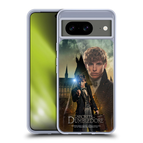 Fantastic Beasts: Secrets of Dumbledore Character Art Newt Scamander Soft Gel Case for Google Pixel 8