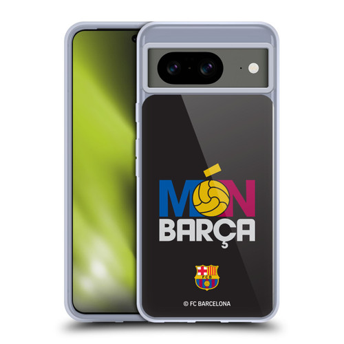 FC Barcelona Campions Mon Barca Soft Gel Case for Google Pixel 8