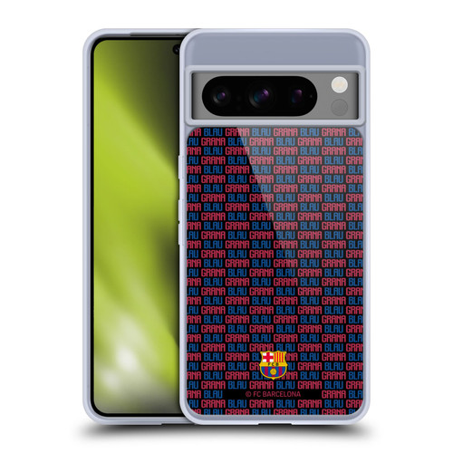FC Barcelona Culé  Blaugrana Soft Gel Case for Google Pixel 8 Pro