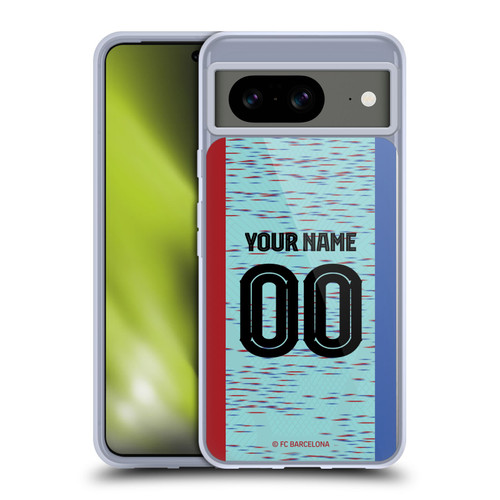 Custom Customised Personalised FC Barcelona 2023/24 Kit Third Soft Gel Case for Google Pixel 8