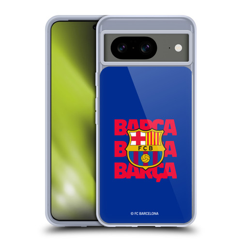 FC Barcelona Graphics Barca Crest Soft Gel Case for Google Pixel 8