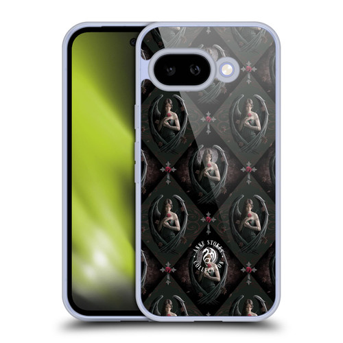 Anne Stokes Angels Rose Pattern Soft Gel Case for Google Pixel 9A