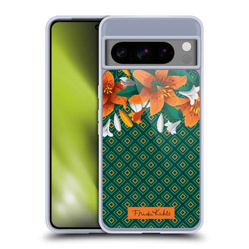 Frida Kahlo Flowers Lilies Soft Gel Case for Google Pixel 8 Pro