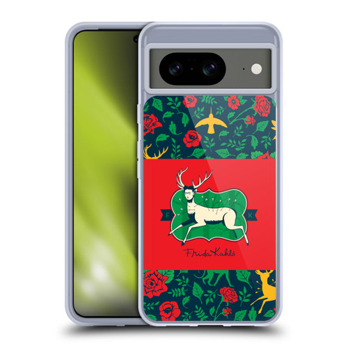 Frida Kahlo Icons Deer Soft Gel Case for Google Pixel 8