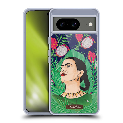 Frida Kahlo Portrait 3 Tropical Soft Gel Case for Google Pixel 8