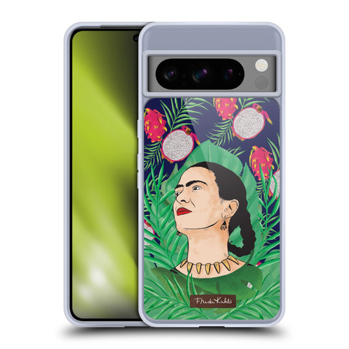 Frida Kahlo Portrait 3 Tropical Soft Gel Case for Google Pixel 8 Pro