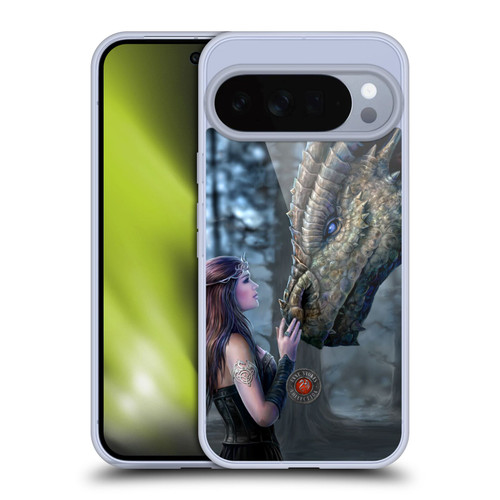 Anne Stokes Dragon Friendship Once Upon A Time Soft Gel Case for Google Pixel 10 Pro XL