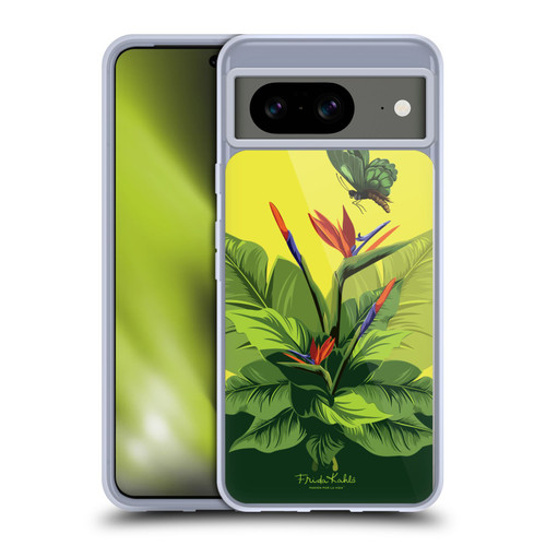 Frida Kahlo Tropical Birds on Branches Soft Gel Case for Google Pixel 8