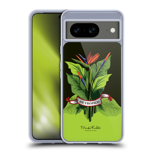 Frida Kahlo Tropical Ribbon Soft Gel Case for Google Pixel 8