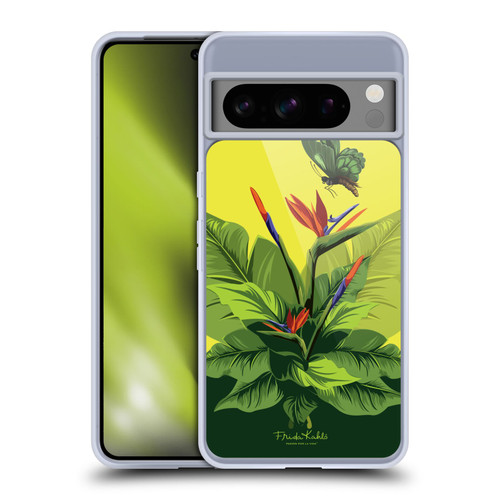 Frida Kahlo Tropical Birds on Branches Soft Gel Case for Google Pixel 8 Pro