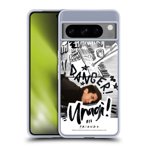 Friends TV Show Doodle Art Ross Unagi Soft Gel Case for Google Pixel 8 Pro