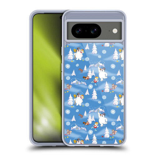 Frosty the Snowman Movie Patterns Pattern 6 Soft Gel Case for Google Pixel 8
