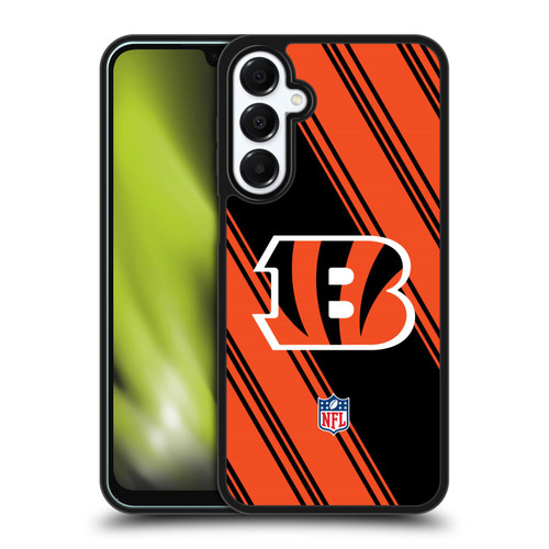 NFL Cincinnati Bengals Artwork Stripes Gel Armour Case For Samsung Galaxy A16 5G