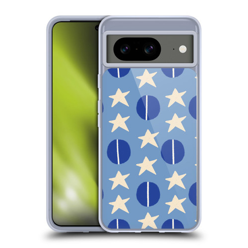Gabriela Thomeu Art Ball Star Blue Soft Gel Case for Google Pixel 8