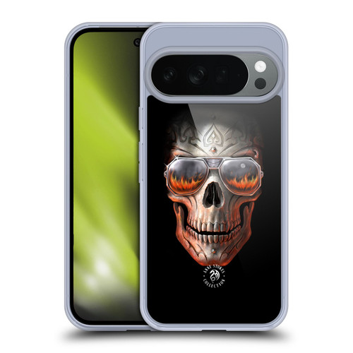 Anne Stokes Fire Tribal Skull Soft Gel Case for Google Pixel 10