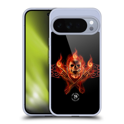 Anne Stokes Fire Tribal Hell Skull Soft Gel Case for Google Pixel 10 Pro XL