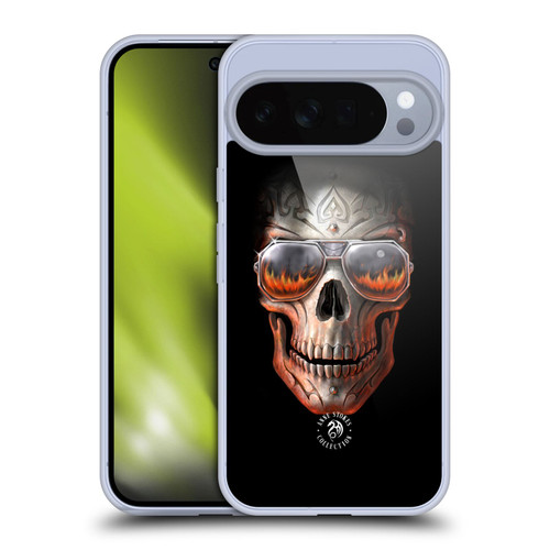 Anne Stokes Fire Tribal Skull Soft Gel Case for Google Pixel 10 Pro XL