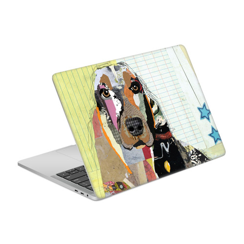 Michel Keck Dogs Basset Hound Vinyl Sticker Skin Decal Cover for Apple MacBook Pro 13" A2338
