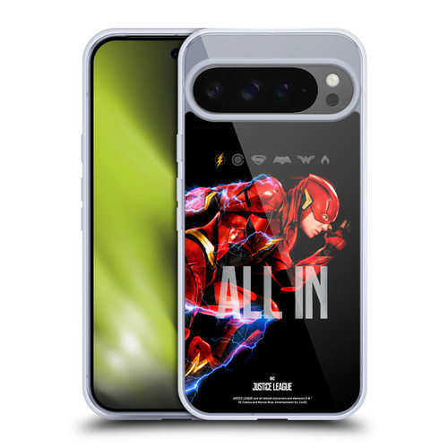 Justice League Movie Posters The Flash Soft Gel Case for Google Pixel 9 Pro XL